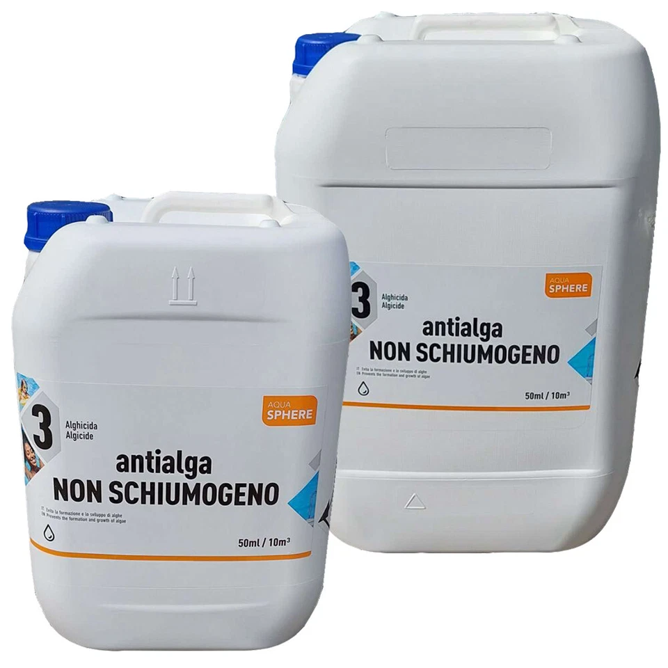 Aqua Sphere Fluidra Antialga Non Stop Antialghe Alghicida Concentrato x Piscina