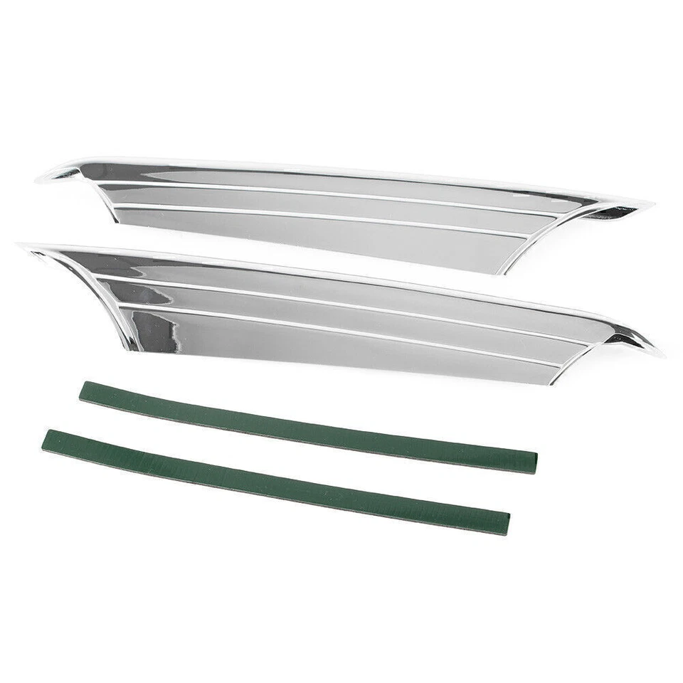 Pair Side Vent Cover Trims For Honda Goldwing GL1800 2012-2017 2013 2014 2015 Foto 2 de 4