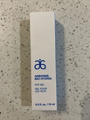 NEW Arbonne Bio-Hydria Eye Gel. Full Size 15ml. (RRP £36) Vegan. Cruelty-Free.
