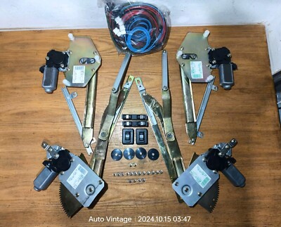 Mercedes W123 Electric Windows Regulators & Motors 4 Doors Full