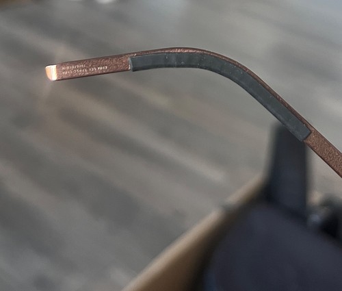 Lindberg 9811 TITANIUM TORTOISE BROWN Col. PU12 53mm Eyeglass Frames 53-16-135 - Picture 5 of 5