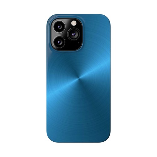 Funda Delgada Color Aluminio Azul iPhone 16/15/14/13/12/11, Acabado Brillante - Imagen 43 de 73