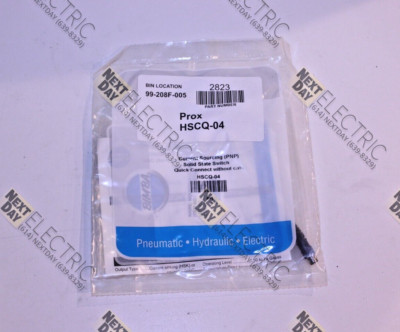 Bimba, HSCQ-04, Current Sourcing Solid State Switch Proximity Position Cylinder