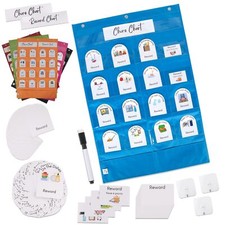 Chore Chart for Kids - Customizable Reward Chart for Kids Multiple Kids - 50 ...