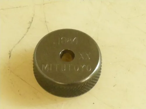 Mitutoyo Ring Gage Gauge 0.1984 XX