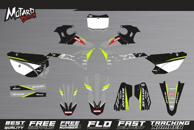 Graphics kit for TM Racing 2 Stroke 2022 2023 MX and EN FLUO/NEON Decals Sticker