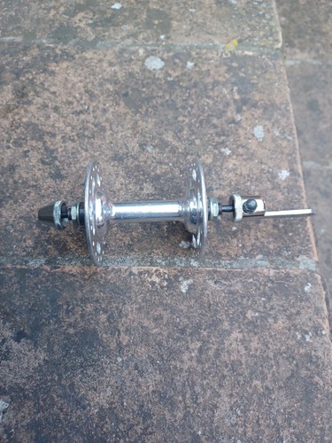 Nos Gnutti Mozzo Anteriore Alta Flangia 36 Fori L'Eroica Colnago Bianchi Cinelli - Foto 8 di 24