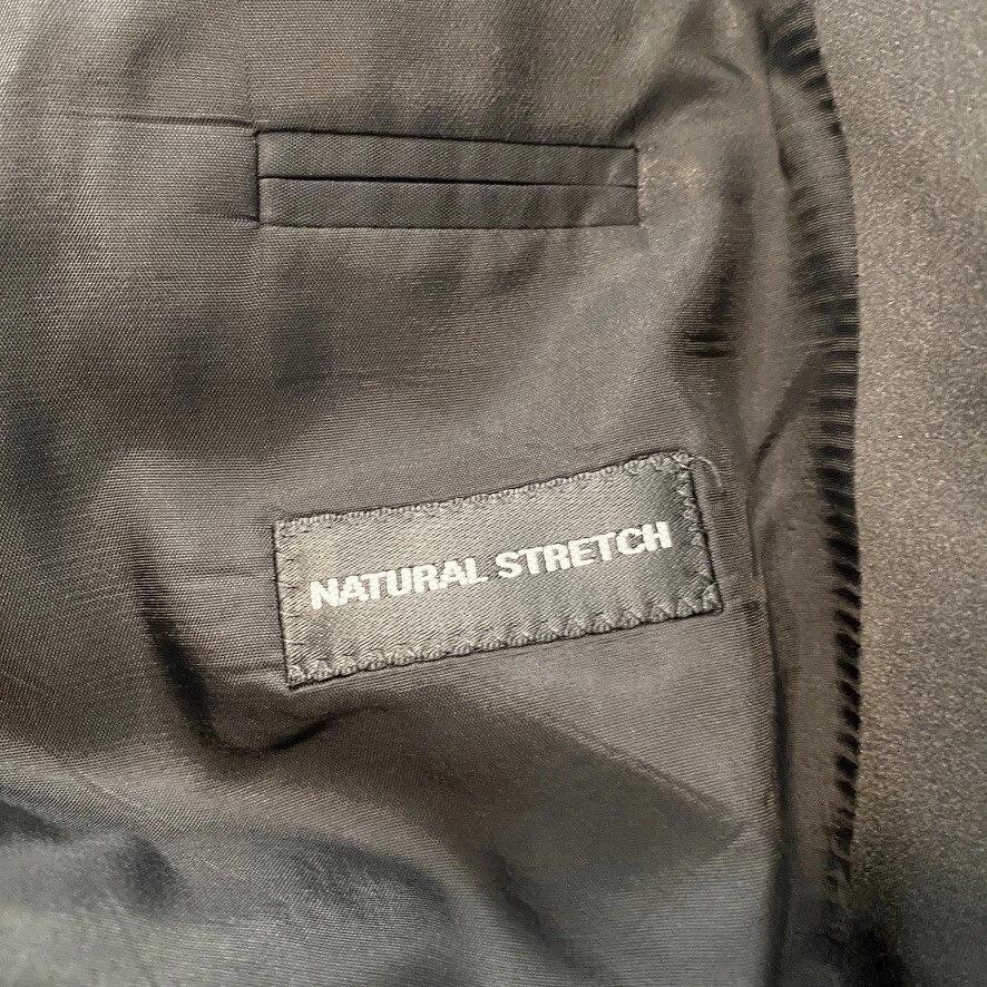 Hugo Boss Baker Jazz 100% Silk Tuxedo Jacket Three Button Formal Coat SZ 46R - Image 3 of 4