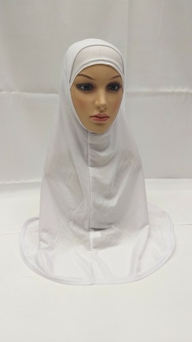 2 Piece Hijab stretch pull on ready Amira Instant Abaya Scarf Headscarf - Picture 25 of 43