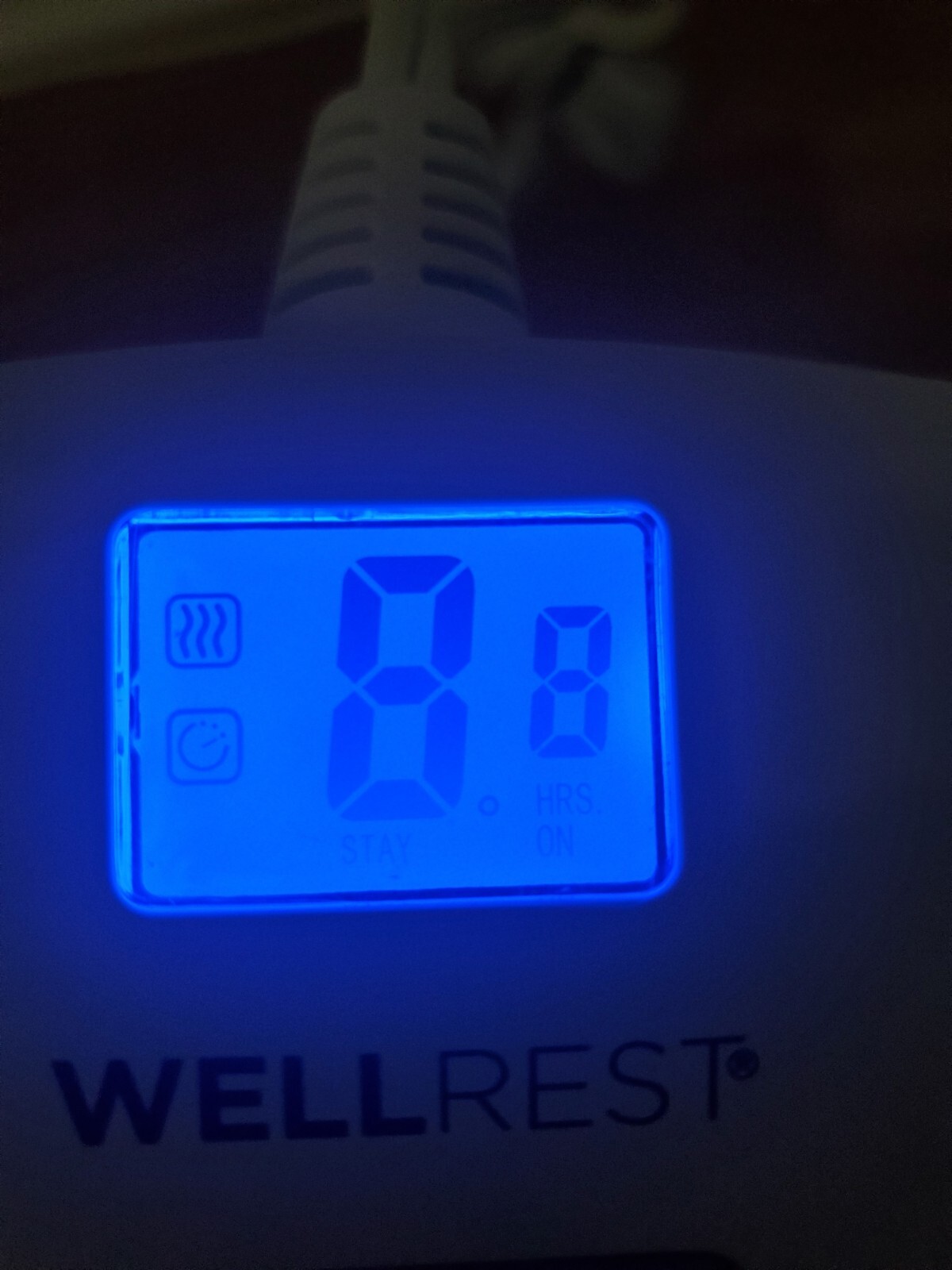 Wellrest Well rest PFI-DTC-FB1 Digital Electric Blanket 3-Prong Controller Cord