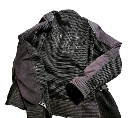 HARLEY-DAVIDSON WOMEN'S #1 RIDING JACKET WATERPROOF WINGED MESH ARMOR 97204-17VW - Picture 2 of 16