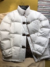 Louis Vuitton White Monogram Puffer Jacket