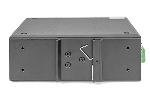 DIGITUS Commutateur industriel 7 ports Gigabit PoE - 1x port d'alimentation - 8x - Photo 5/7