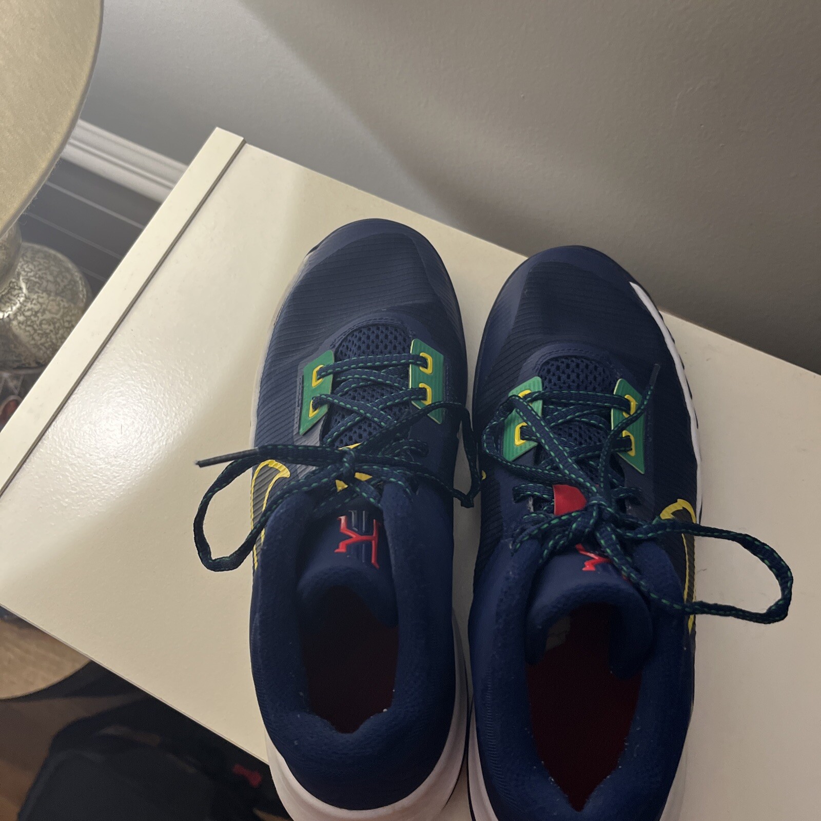 Size 7 - Nike Kyrie Flytrap 4 Blue Void Yellow 20… - image 6