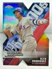 Alex Rodriguez 2020 Topps Chrome Decade of Dominance Die-Cut Refractor#DOD-13 SP