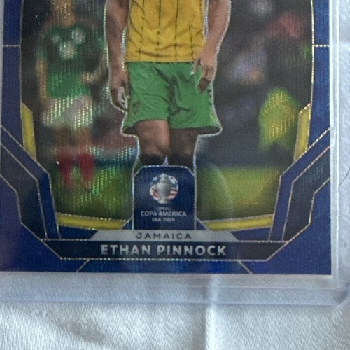2024 Panini Prizm Copa America Hyper Blue Prizm Ethan Pinnock #’d 192/199 - Picture 3 of 12
