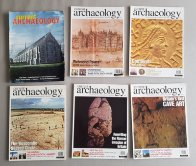 Current archeology Magazines 2004-2005: 6 Issues( 192-197) ********
