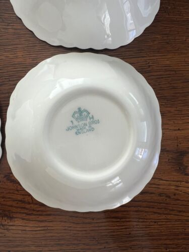Johnson Bro’s Snow White Regency 6” Bowls (set Of 4) - Picture 4 of 4