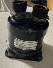 Vernalift Marine wet muffler exhaust 7” round CENTEK 699A