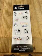 Happy Planner Disney Sticker Sheets 8/Sheets-Colorblock Mickey & Minnie, 211pc