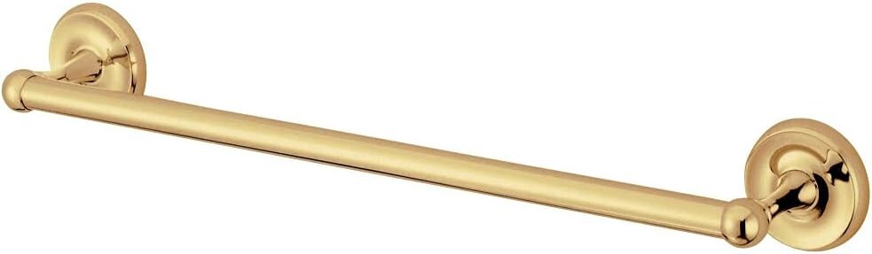Kingston Brass BA312PB Classic 18-Inch Towel-Bar, Polished B