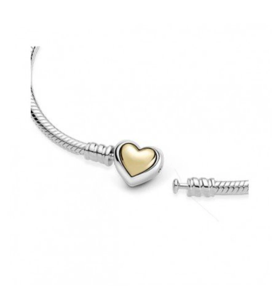 Pandora Passions 16 cm 585 Gold & 925 Silber mit Herzverschluss - Bild 4 von 4