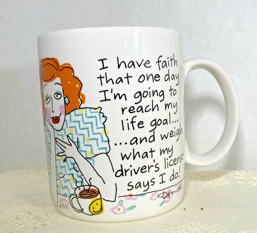 ShoeBox Saludos Humor Taza de Café Nueva Novedad Damas Peso De Colección con Caja - Imagen 1 de 10