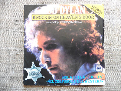 Bob Dylan    Knockin' On Heaven's Door - 45 Runden NUR COVER