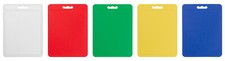 Chef Aid Poly Chopping Board  350mm x 250mm x 4mm White or Blue
