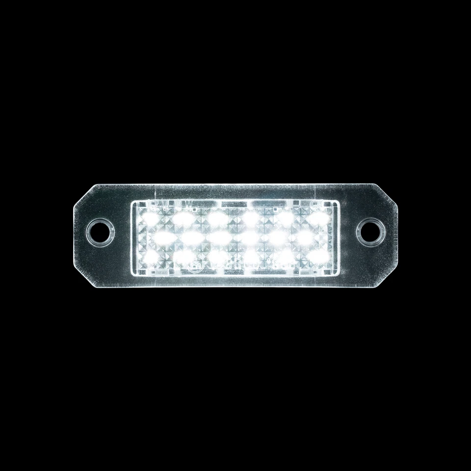 2 luci targa led per VW T5 T6 Transporter Caravelle Multivan Caddy - Immagine 2 di 4