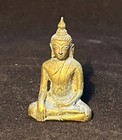 Beautiful Old Thai Buddha Amulet, Sukhothai Buddha Statue Bronze