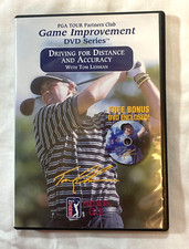 PGA Tour Partners Driving for Distance DVD Tom Lehman Quick Fixes Bonus