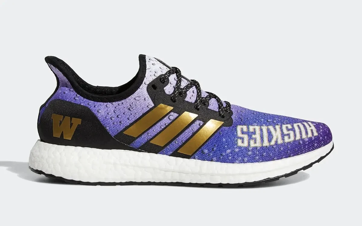 Adidas Men s Size 8.5 AM4 Ultra Boost 1.0 Sneaker Shoes WASHINGTON Huskies New