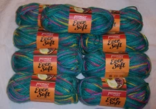 Lot of 9 or 10 Premier Ever Soft World Vision Yarn - Stone Path or Surfboard