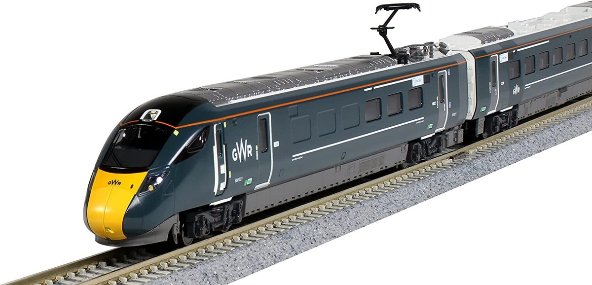 鉄道模型 PRECISION RAILROAD MODELS 10-1671 KATO N Scale Kato 10-1671 Hitachi Class 800/0 IET GWR 5-Car Set