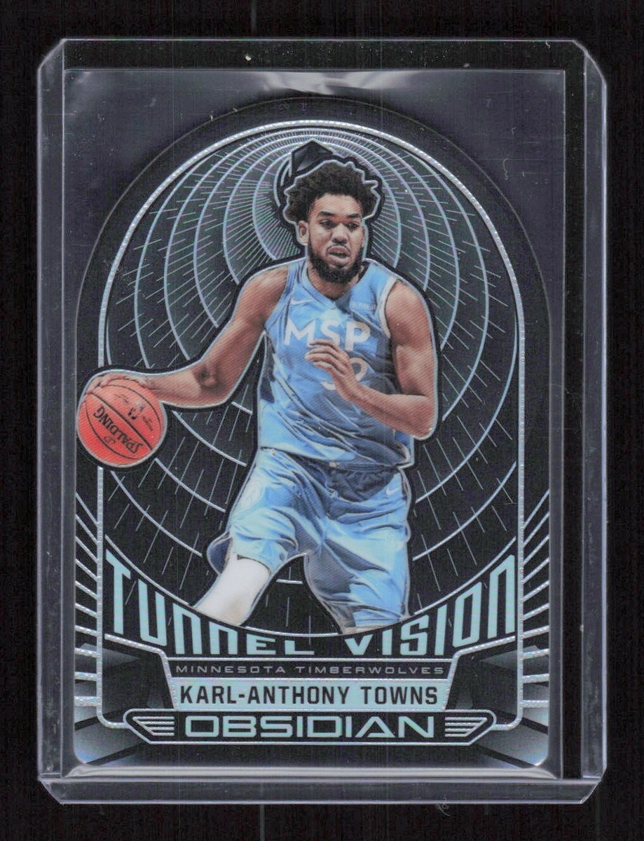 2019-20 Panini Obsidian #22 Karl Anthony-Towns Tunnel Vision #'d