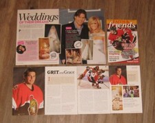 Mike Fisher original FULL PAGED magazine clippings pages PHOTO article