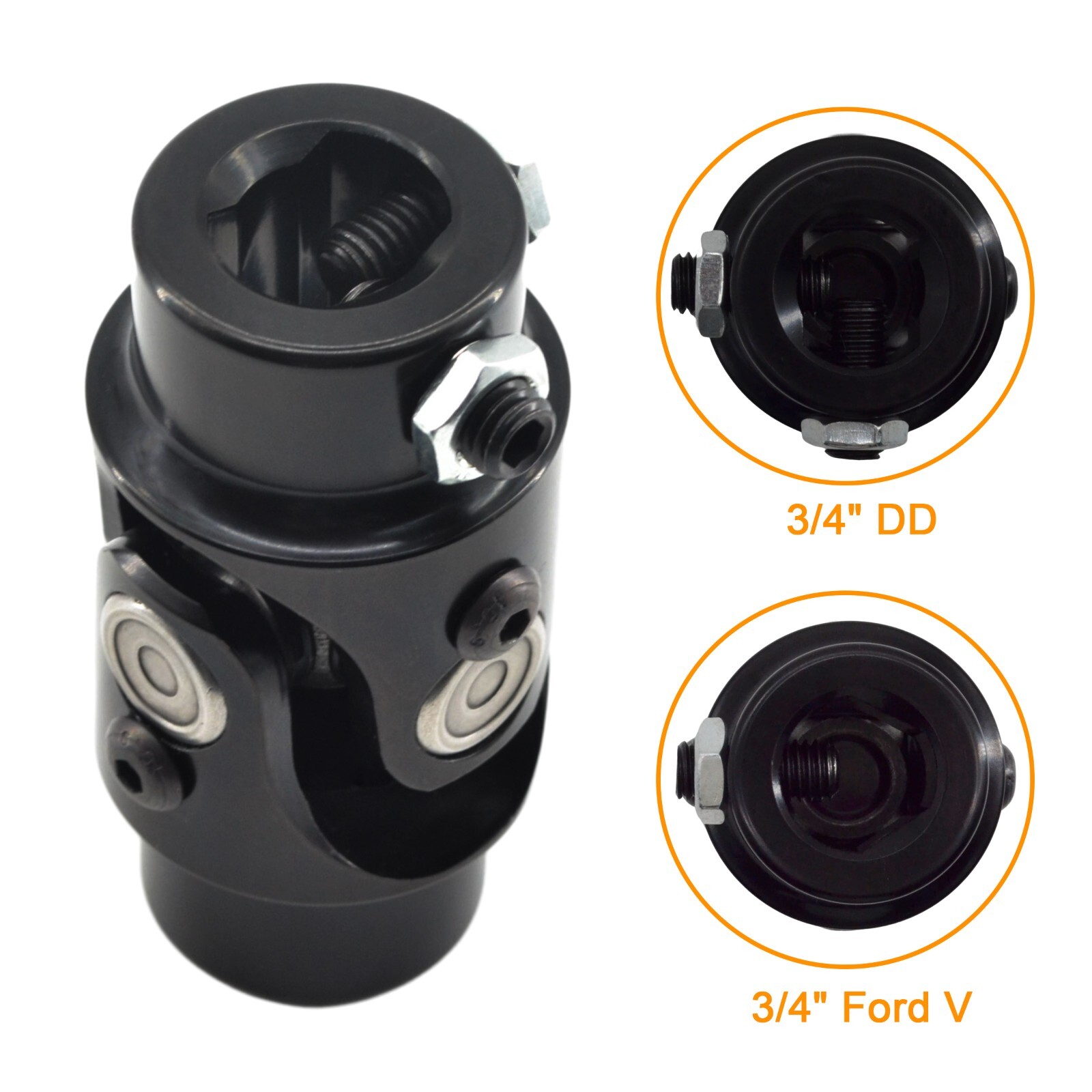 3/4" Ford Triangle X 3/4" DD Steering Shaft Universal U Joint - Foto 14