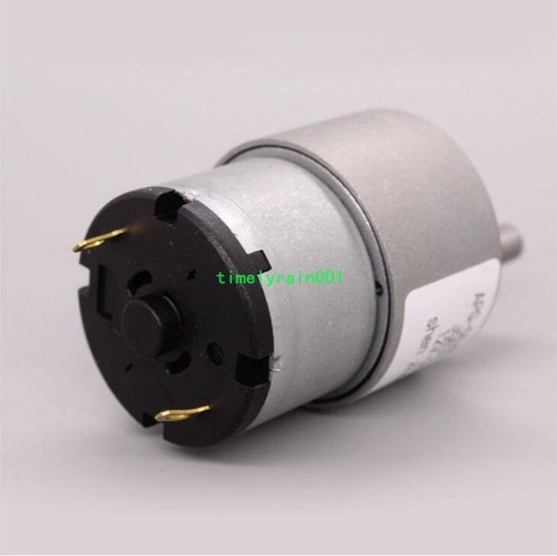Motor de engranaje Micro DC6V 12V 24V JGB37-520 Micro DC Completo Metal Turbo Gusano con Caja de engranajes - Imagen 7 de 11