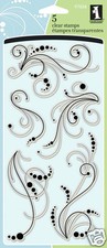 Inkadinkado Clear Stamps DOT FLOURISHES 97634 GORGEOUS 