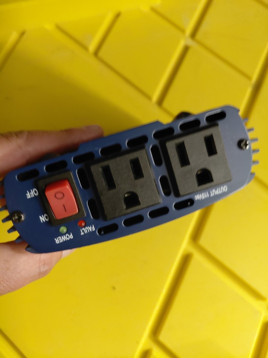 PortaWattz 300 Watt DC/AC Power Inverter Twist wire Connect to