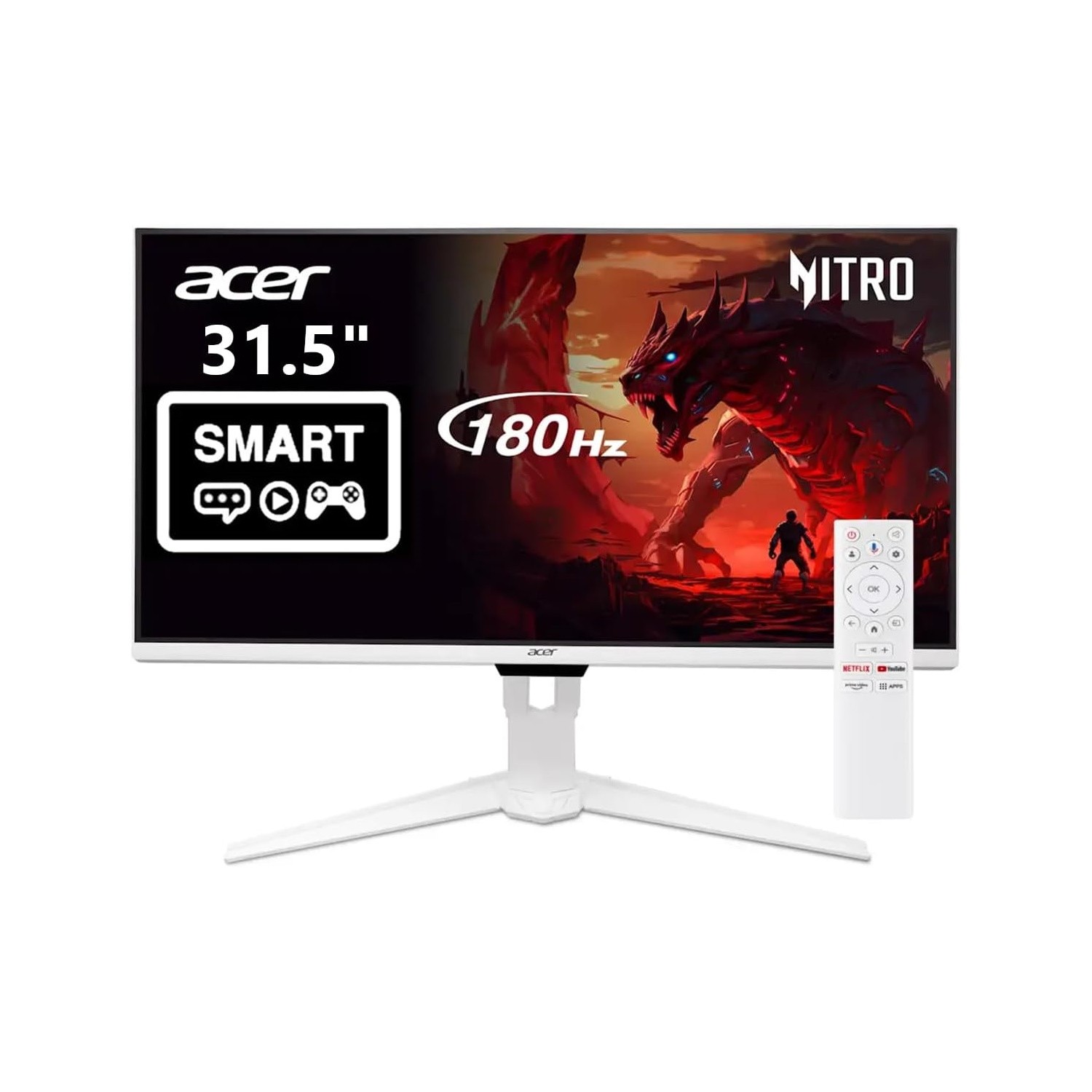Monitor Gaming Acer Nitro de 31.5" WQHD GA321QU Pwmipruxw 2560x1440 | 180Hz | 1ms, imagen 2