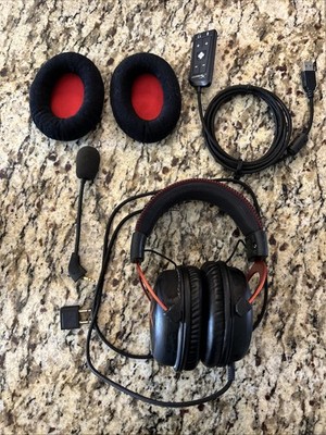 HyperX Cloud II Wired Over-Ear Gaming Headset - Red