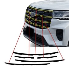 Fits Ford Explorer 2025-2026 Grille Chrome Delete Decal Blackout Vinyl Film