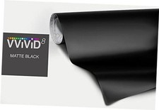 Matte Black Vinyl Wrap Roll Xpo Air Release Technology 1.5ft X 5ft