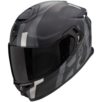 Scorpion Exo-GT SP Air Touradven Matt-Schwarz / Silber Integralhelm Motorradhelm