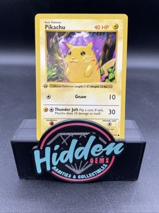 1st Edition Shadowless Pikachu | eBay