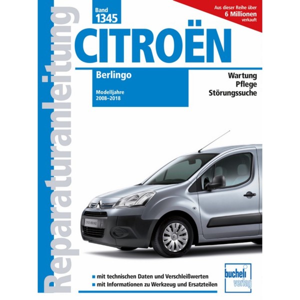 Citroen Berlingo (2008-2018) Reparaturanleitung Bucheli Verlag-image