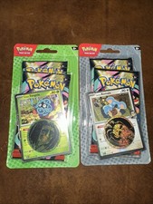 Pokémon TCG x2 Ascended Heroes 2-Pack Blisters - Sealed Lot of 2 Larry & Erika