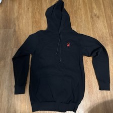 Spyder Black Pullover Hoodie Size Adult S